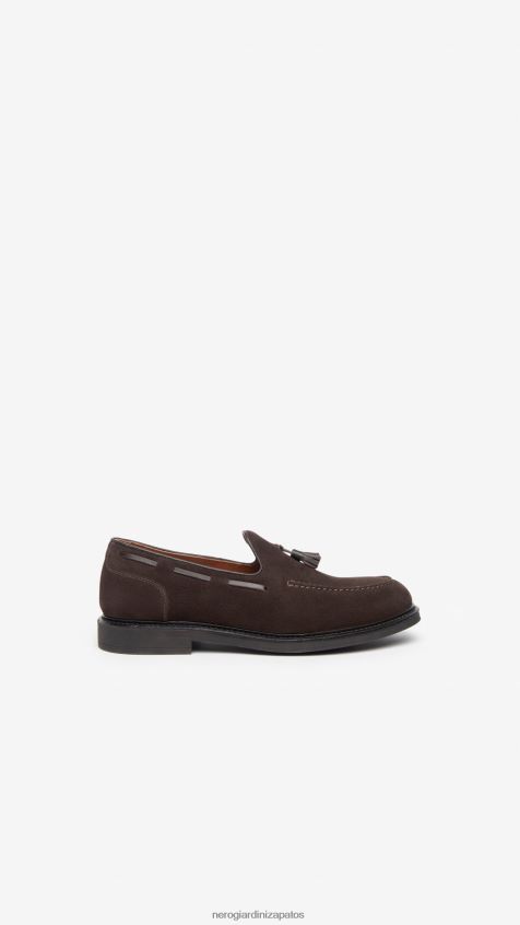 calzado hombres NeroGiardini ZP6Z6P365 arte. mocasines ante i302960ue prueba de moro