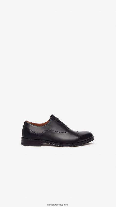 calzado hombres NeroGiardini ZP6Z6P349 arte. i302920ue zapatos con cordones de piel Nerón