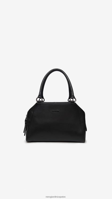 accesorio mujer NeroGiardini ZP6Z6P301 arte. bolso shopping de piel i343531d Nerón