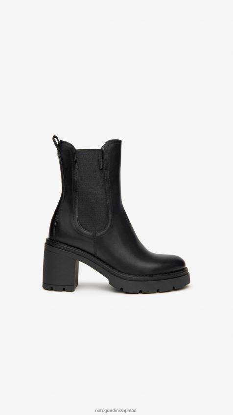 calzado mujer NeroGiardini ZP6Z6P210 arte. botines chelsea de ante i309163d Nerón
