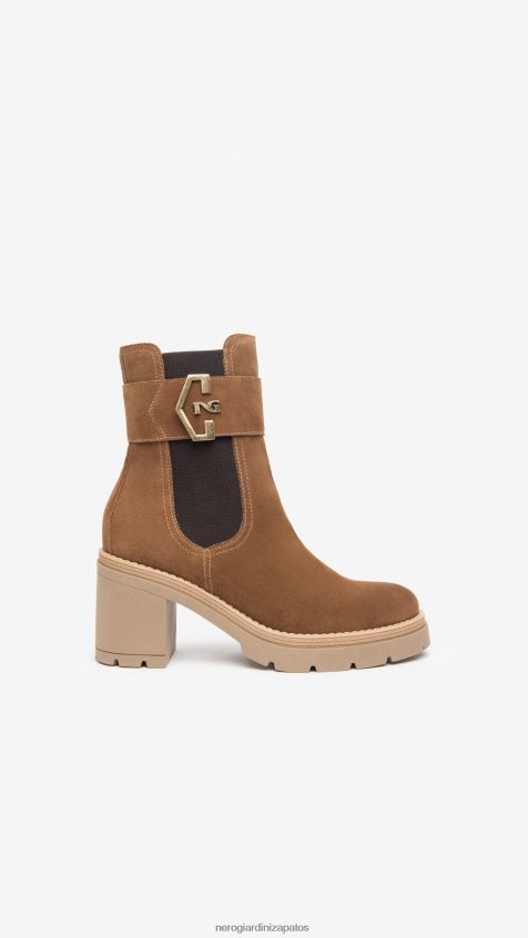 calzado mujer NeroGiardini ZP6Z6P219 arte. botines chelsea de ante i309159d malta