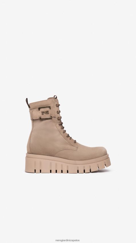 calzado mujer NeroGiardini ZP6Z6P110 arte. botas militares de gamuza i309093d talpa