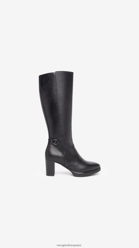 calzado mujer NeroGiardini ZP6Z6P235 arte. botas de cuero i308900d Nerón