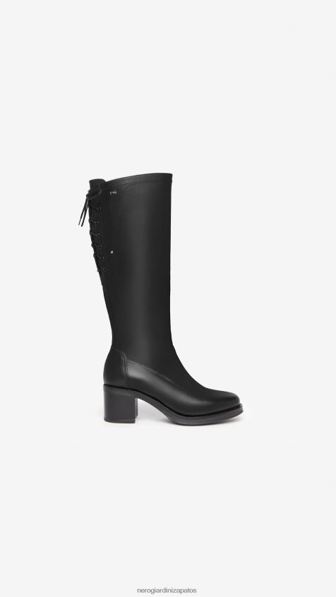 calzado mujer NeroGiardini ZP6Z6P241 arte. botas de cuero i308821d Nerón