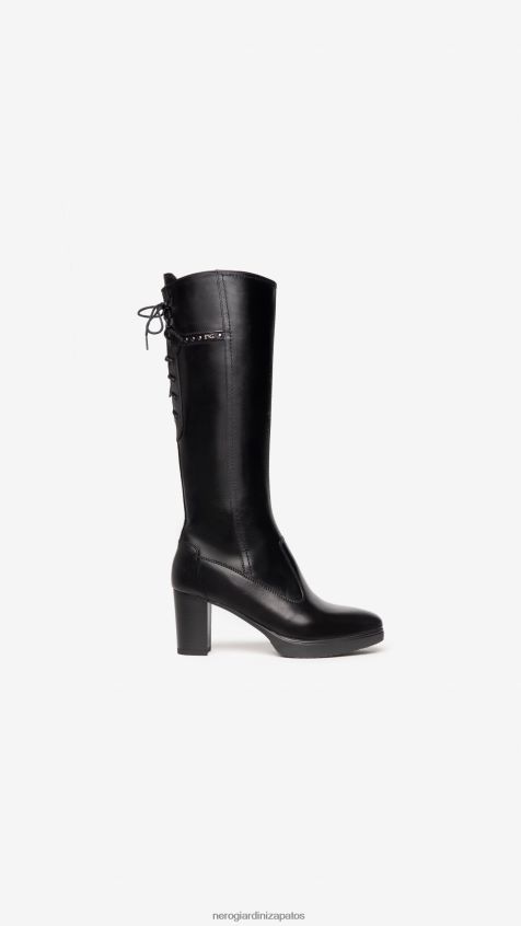 calzado mujer NeroGiardini ZP6Z6P251 arte. botas de cuero i205711d Nerón