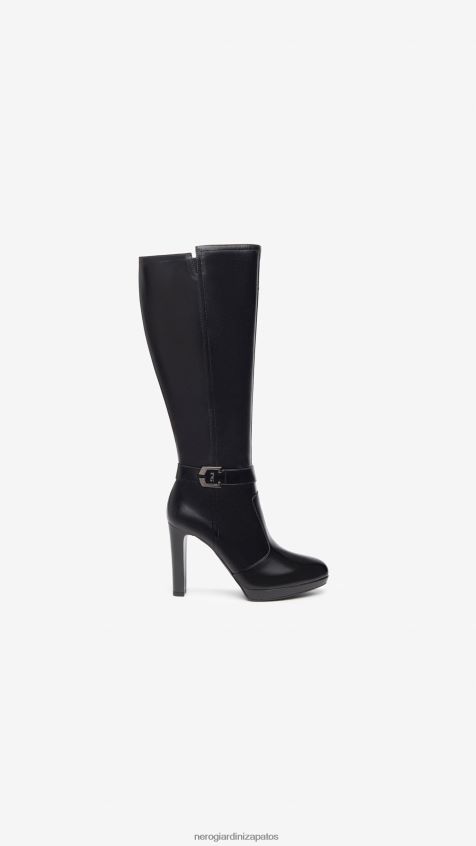 calzado mujer NeroGiardini ZP6Z6P254 arte. botas de cuero i308711de Nerón