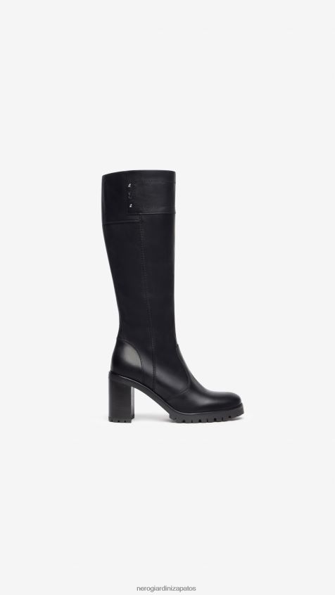 calzado mujer NeroGiardini ZP6Z6P255 arte. botas de cuero i308982d Nerón