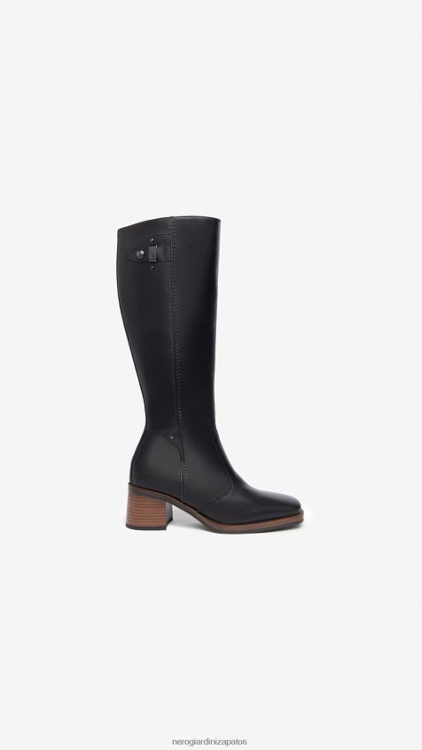 calzado mujer NeroGiardini ZP6Z6P258 arte. botas de cuero i308860d Nerón