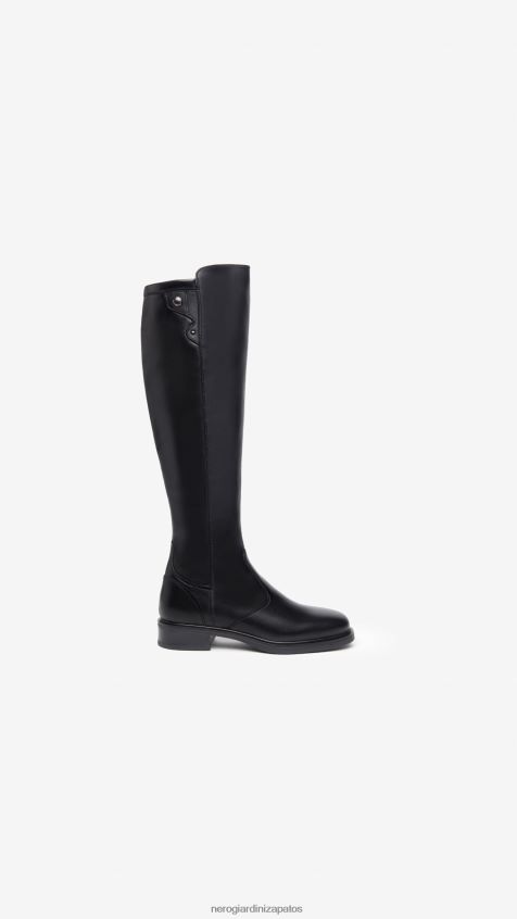 calzado mujer NeroGiardini ZP6Z6P259 arte. botas de cuero i308813d Nerón