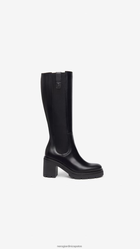 calzado mujer NeroGiardini ZP6Z6P260 arte. botas de cuero i309162d Nerón