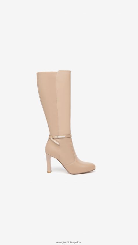calzado mujer NeroGiardini ZP6Z6P273 arte. botas de cuero i308745de tortora