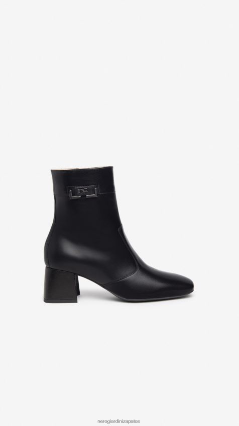 calzado mujer NeroGiardini ZP6Z6P151 arte. botines de piel i308654de Nerón