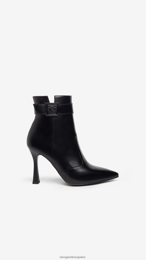 calzado mujer NeroGiardini ZP6Z6P159 arte. botines de piel i308645de Nerón