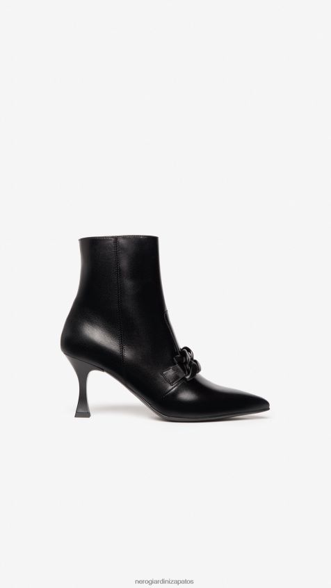 calzado mujer NeroGiardini ZP6Z6P169 arte. botines i205585de de piel Nerón