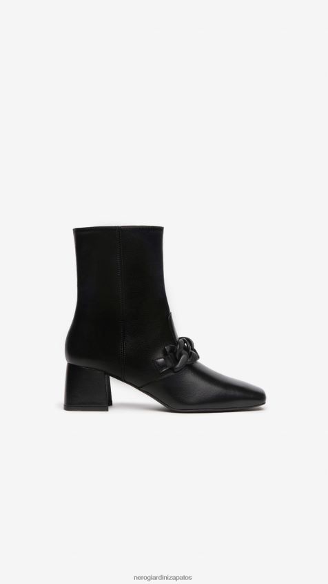 calzado mujer NeroGiardini ZP6Z6P170 arte. botines de piel i205652de Nerón