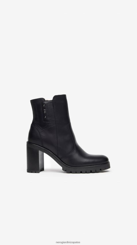 calzado mujer NeroGiardini ZP6Z6P173 arte. botines de piel i308981d Nerón