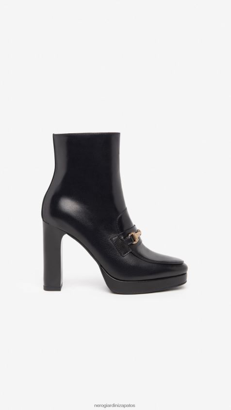 calzado mujer NeroGiardini ZP6Z6P179 arte. botines de piel i308721de Nerón