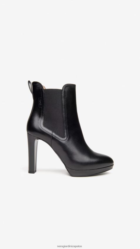 calzado mujer NeroGiardini ZP6Z6P183 arte. botines de piel i117250de Nerón