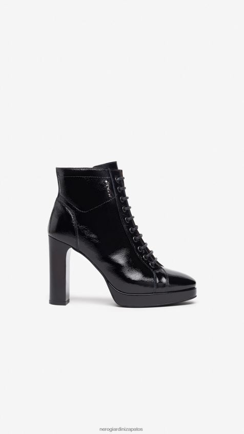 calzado mujer NeroGiardini ZP6Z6P185 arte. botines i308730de de piel Nerón