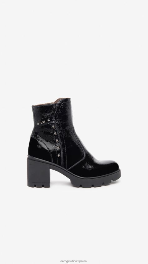 calzado mujer NeroGiardini ZP6Z6P197 arte. botines de piel i309018d Nerón