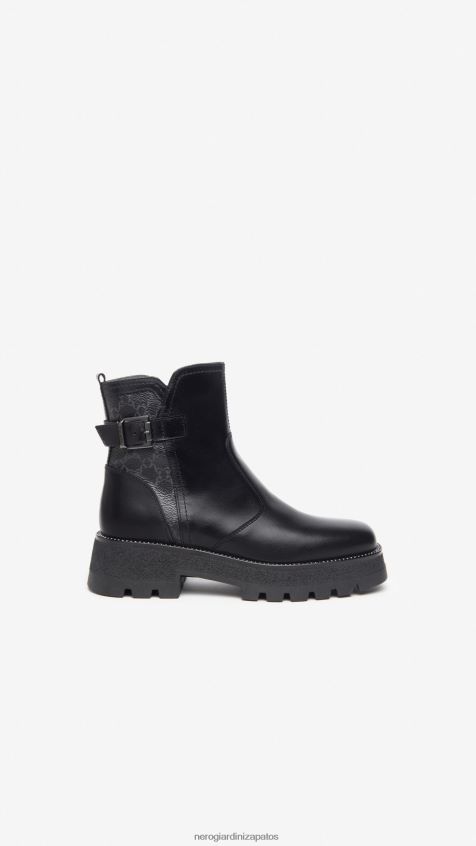 calzado mujer NeroGiardini ZP6Z6P202 arte. botines de piel i309035d Nerón
