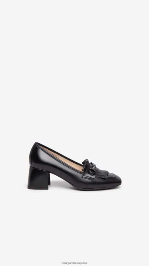 calzado mujer NeroGiardini ZP6Z6P100 arte. mocasines de piel i308650de Nerón