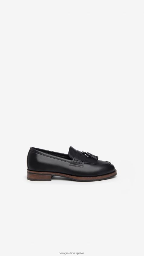calzado mujer NeroGiardini ZP6Z6P101 arte. mocasines de piel i308172d Nerón