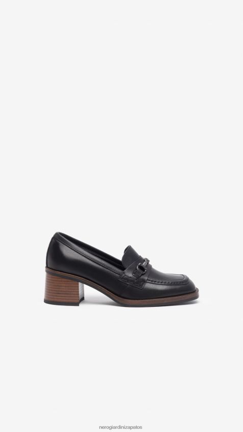 calzado mujer NeroGiardini ZP6Z6P83 arte. mocasines de piel i308180d Nerón