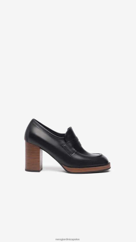 calzado mujer NeroGiardini ZP6Z6P87 arte. mocasines de piel i308190d Nerón
