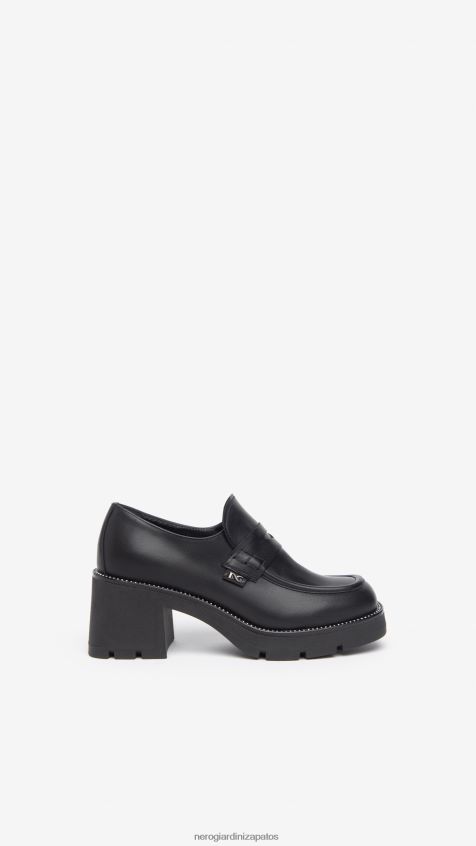 calzado mujer NeroGiardini ZP6Z6P92 arte. mocasines de piel i308150d Nerón