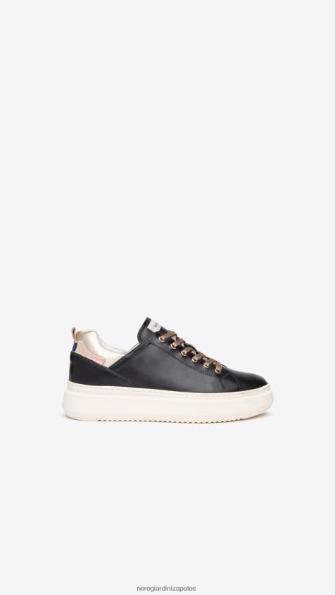 calzado mujer NeroGiardini ZP6Z6P3 arte. zapatillas i117050d de piel Nerón