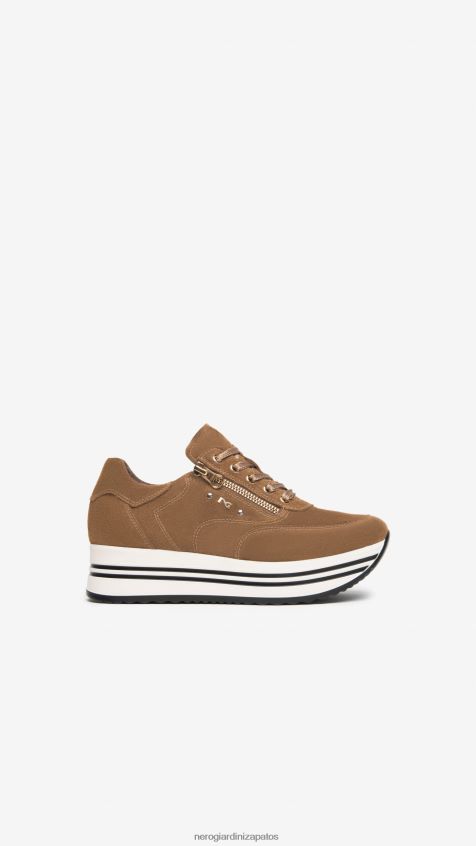 calzado mujer NeroGiardini ZP6Z6P40 arte. zapatillas i308385d de ante malta