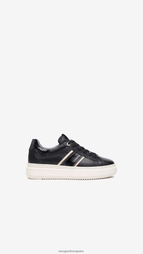 calzado mujer NeroGiardini ZP6Z6P5 arte. zapatillas i308430d de piel Nerón