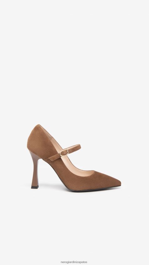 calzado mujer NeroGiardini ZP6Z6P50 arte. zapatos de salón de gamuza i308632de malta