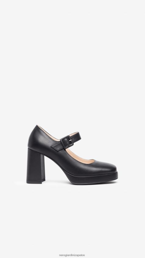 calzado mujer NeroGiardini ZP6Z6P51 arte. zapatos de salón de cuero i308210d Nerón