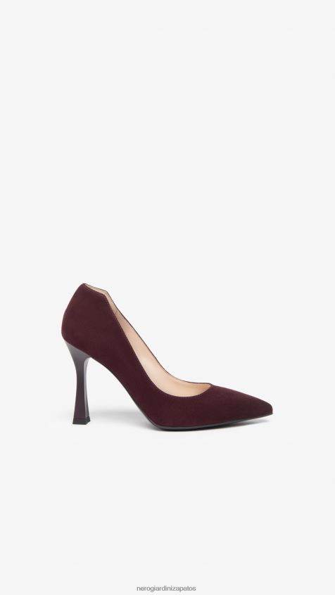 calzado mujer NeroGiardini ZP6Z6P58 arte. zapatos de salón de gamuza i308630de bordo