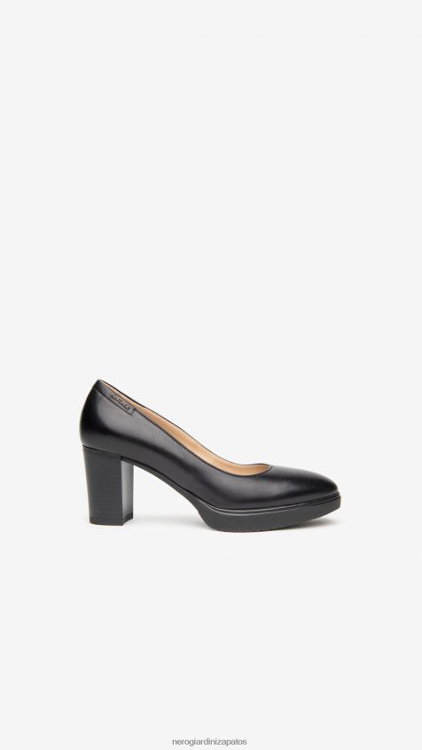 calzado mujer NeroGiardini ZP6Z6P62 arte. zapatos de tacón i013000d de piel Nerón