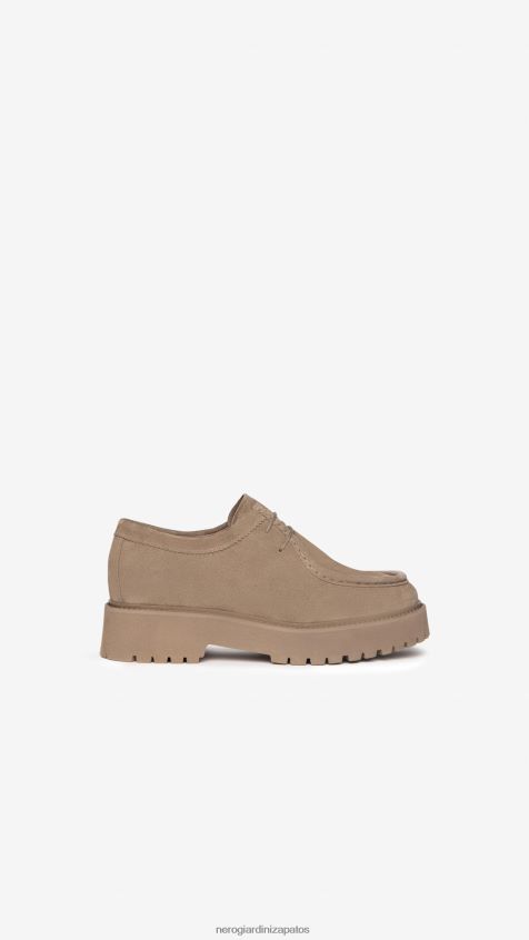 calzado mujer NeroGiardini ZP6Z6P68 arte. i205112d zapatos con cordones de gamuza talpa