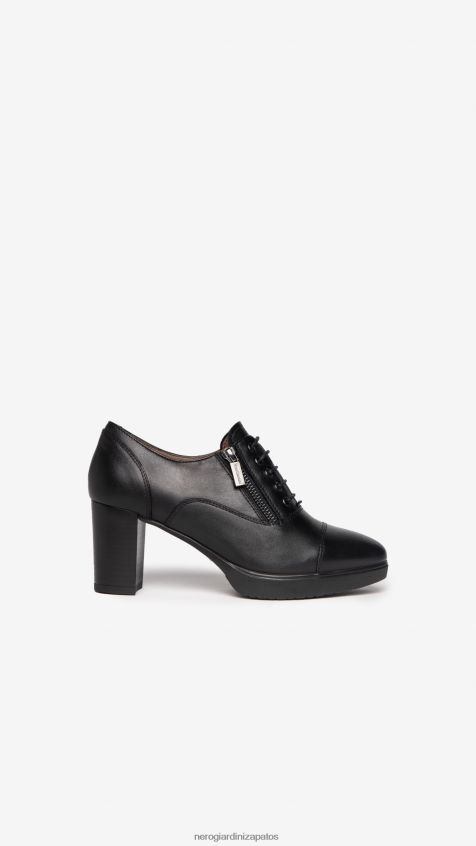 calzado mujer NeroGiardini ZP6Z6P78 arte. i205020d zapatos oxford de piel Nerón