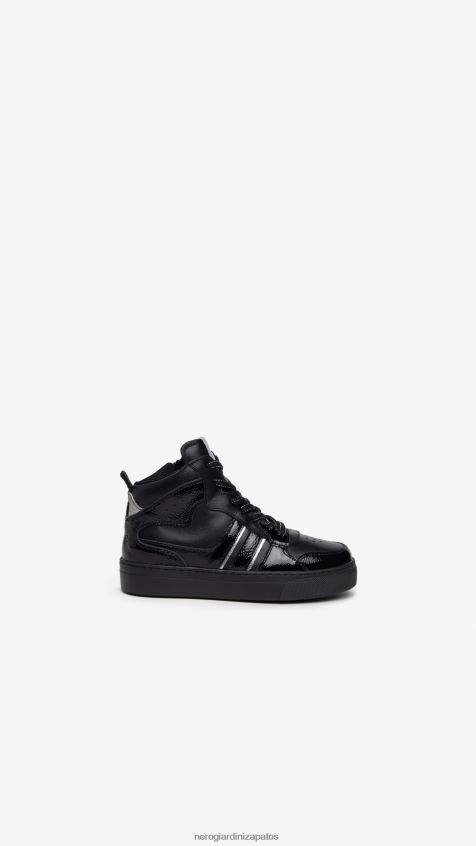 calzado chica NeroGiardini ZP6Z6P466 arte. zapatillas i332725f de piel Nerón
